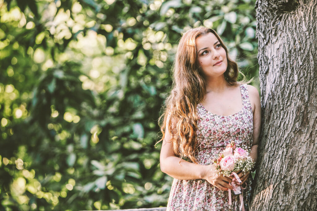 Athens elopement portrait