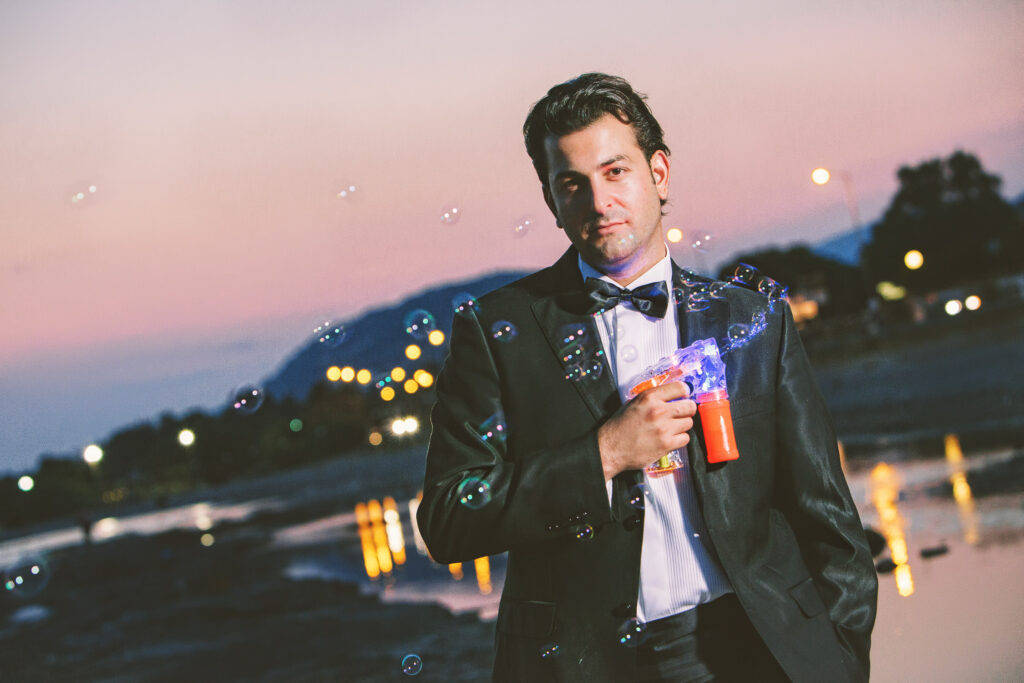 Athens groom portrait