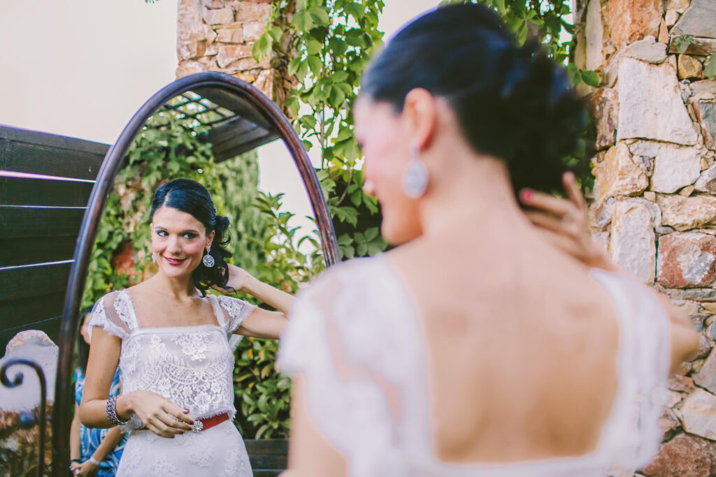 Attiki wedding portrait