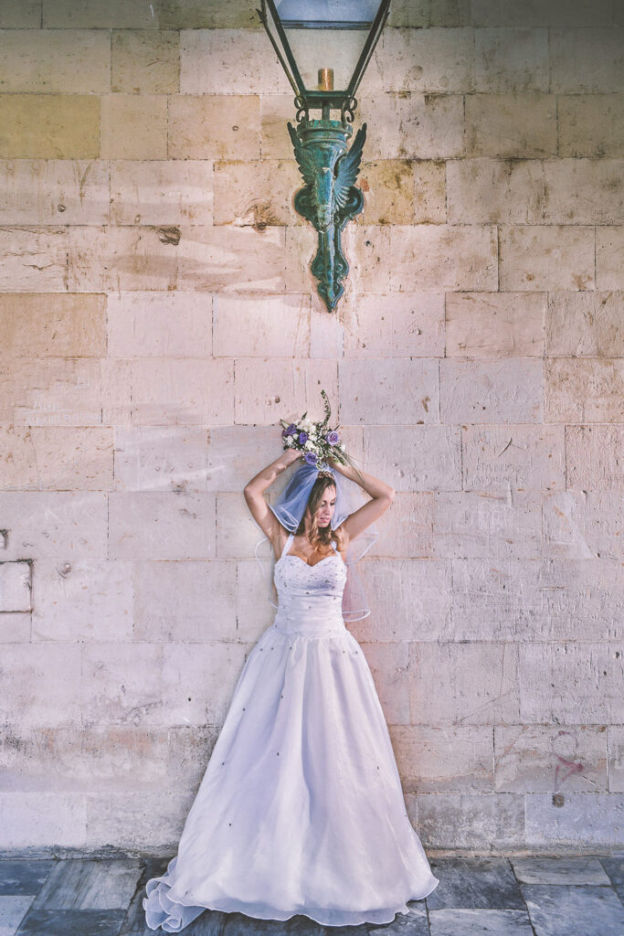 Corfu Bridal portrait