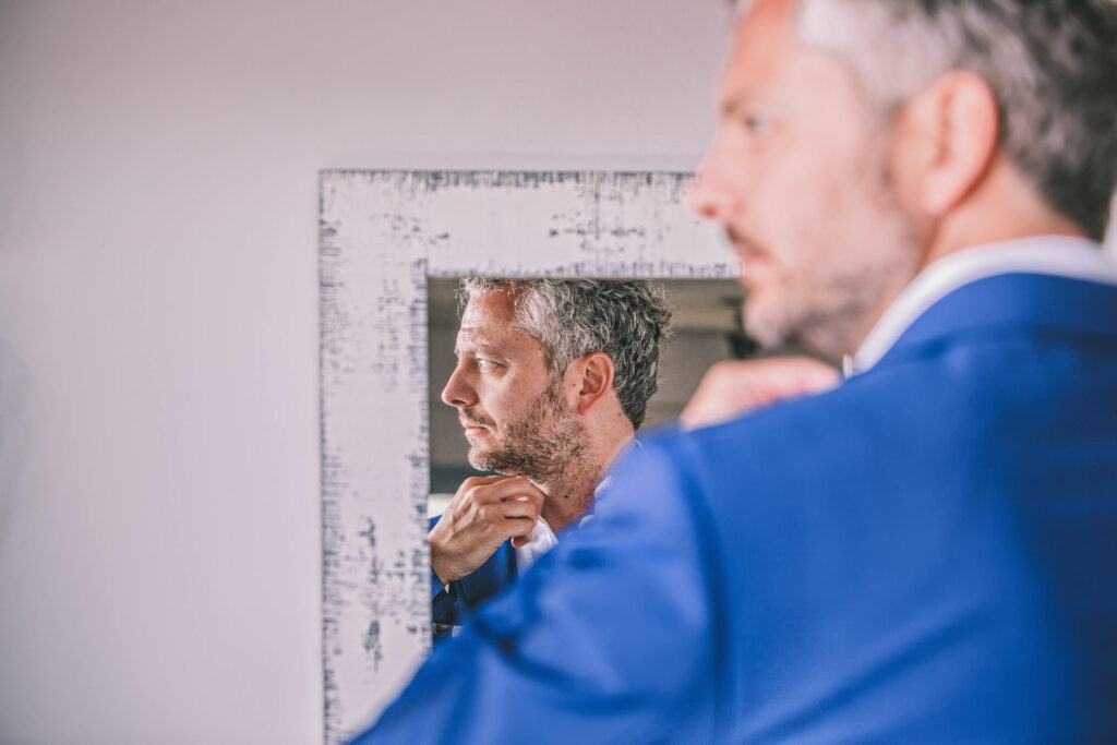 Kea island groom portrait