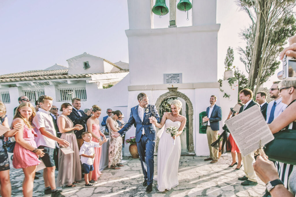 getting married Wedding ceremony in Corfu